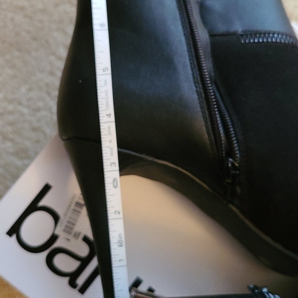 Ankle boots, mixed suede and leather, faux zipper - Picture 3 of 6